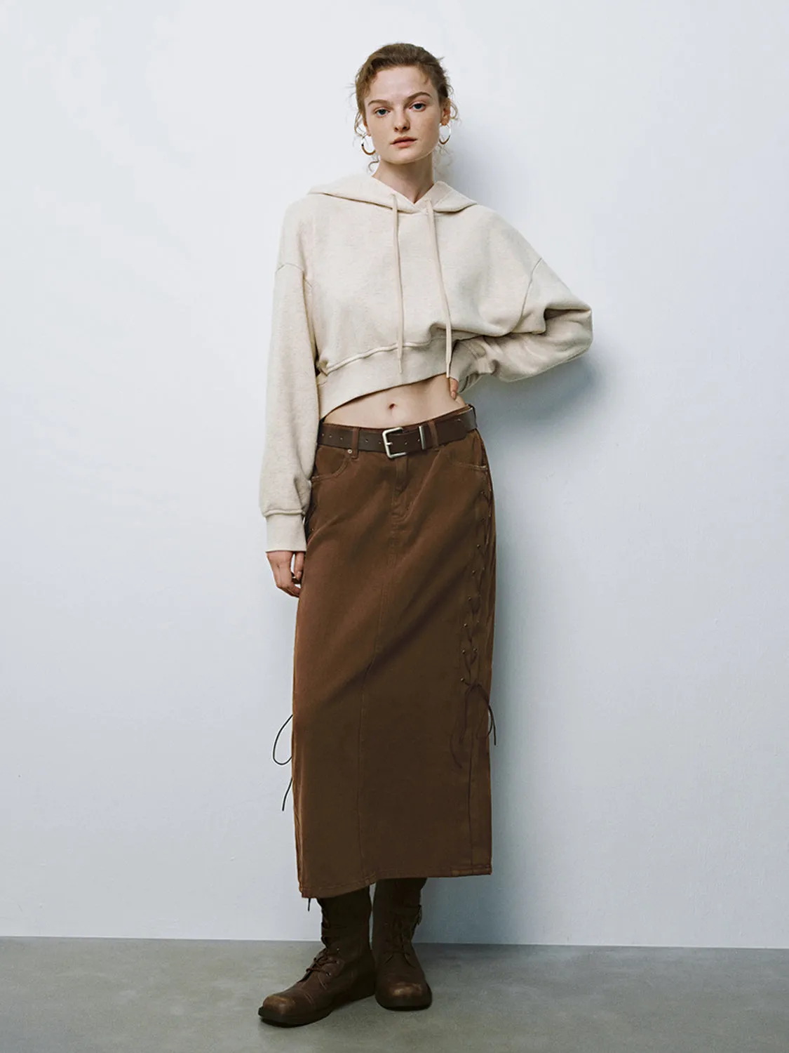 Hoodie Loose Sweatshirts sold by Urban Revivo product image thumbnail 4