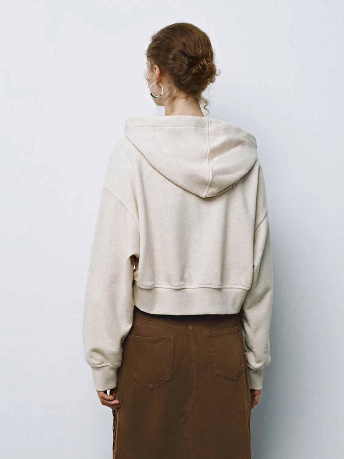 Hoodie Loose Sweatshirts sold by Urban Revivo product image thumbnail 2