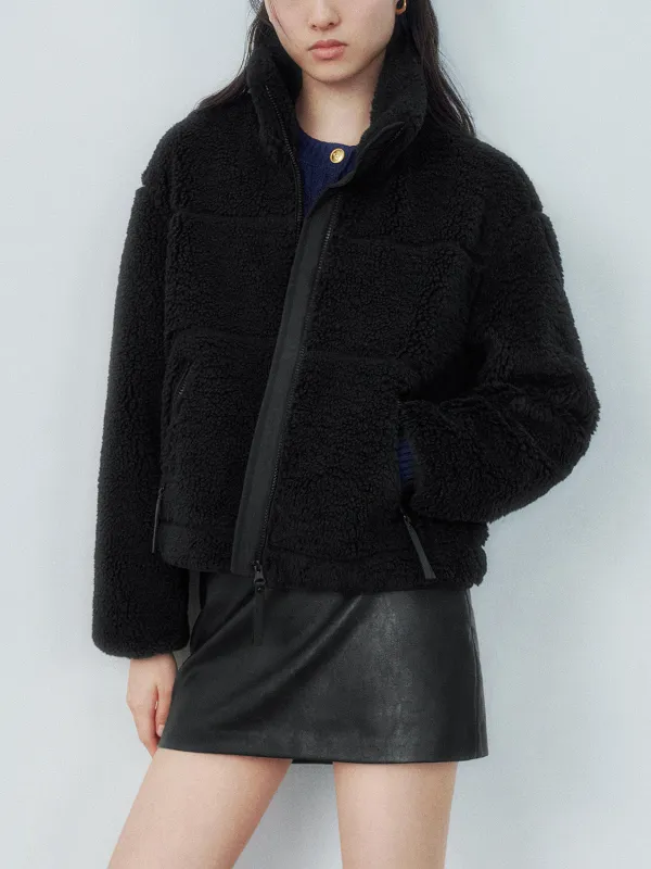 Button Up Fluffy Jackets sold by Urban Revivo