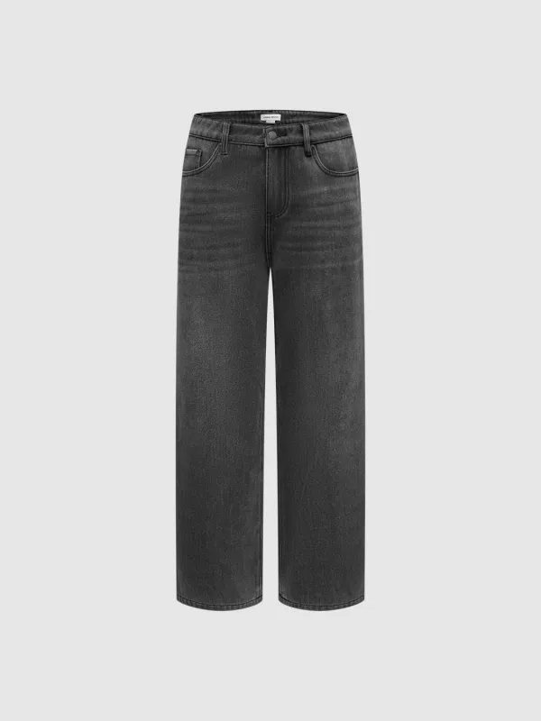 Straight Denim Jeans sold by Urban Revivo