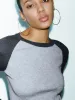 Raglan Skinny Knitted T-Shirts sold by Urban Revivo