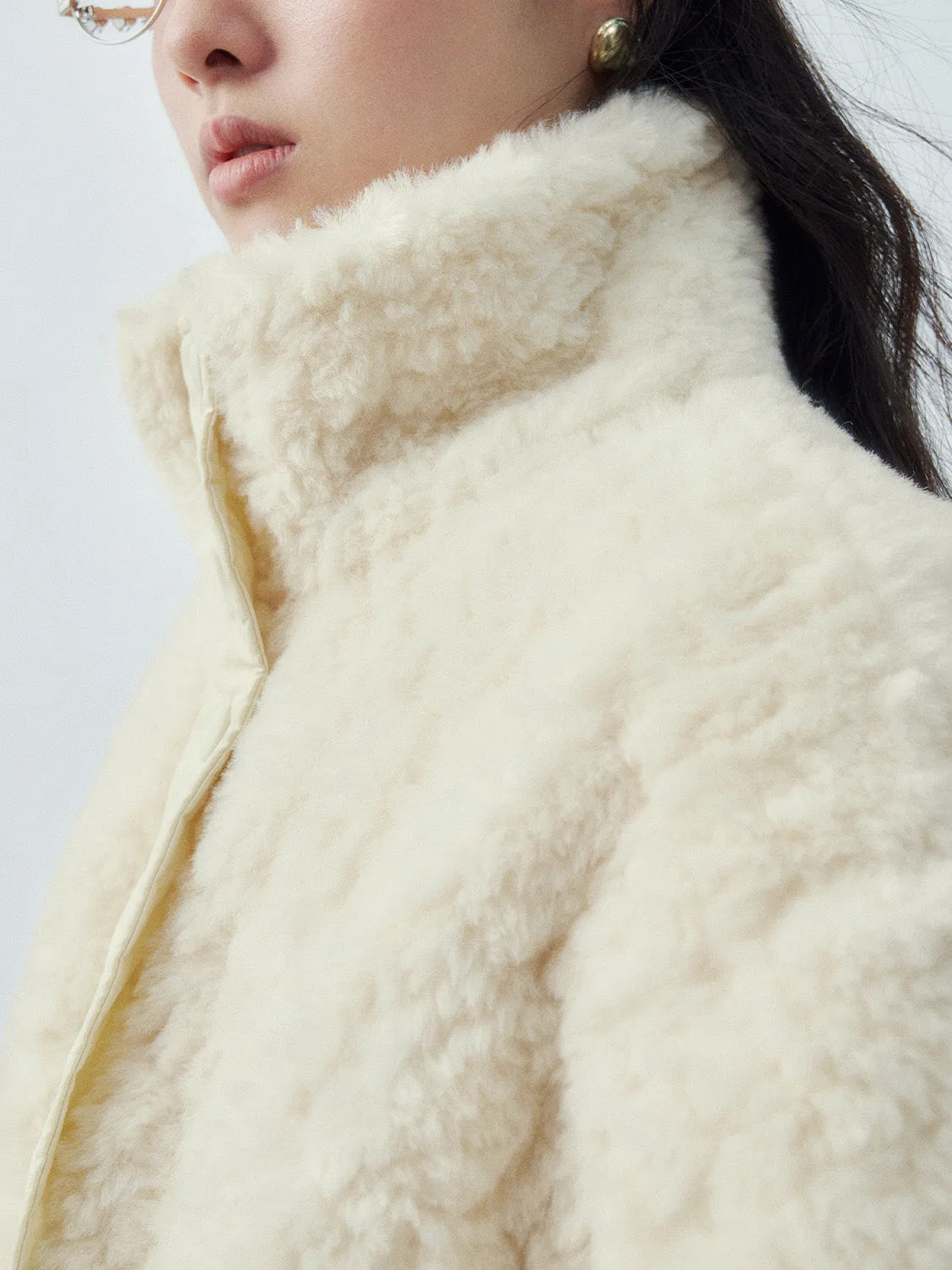 Fur Padded Down Loose Coats sold by Urban Revivo product image thumbnail 5