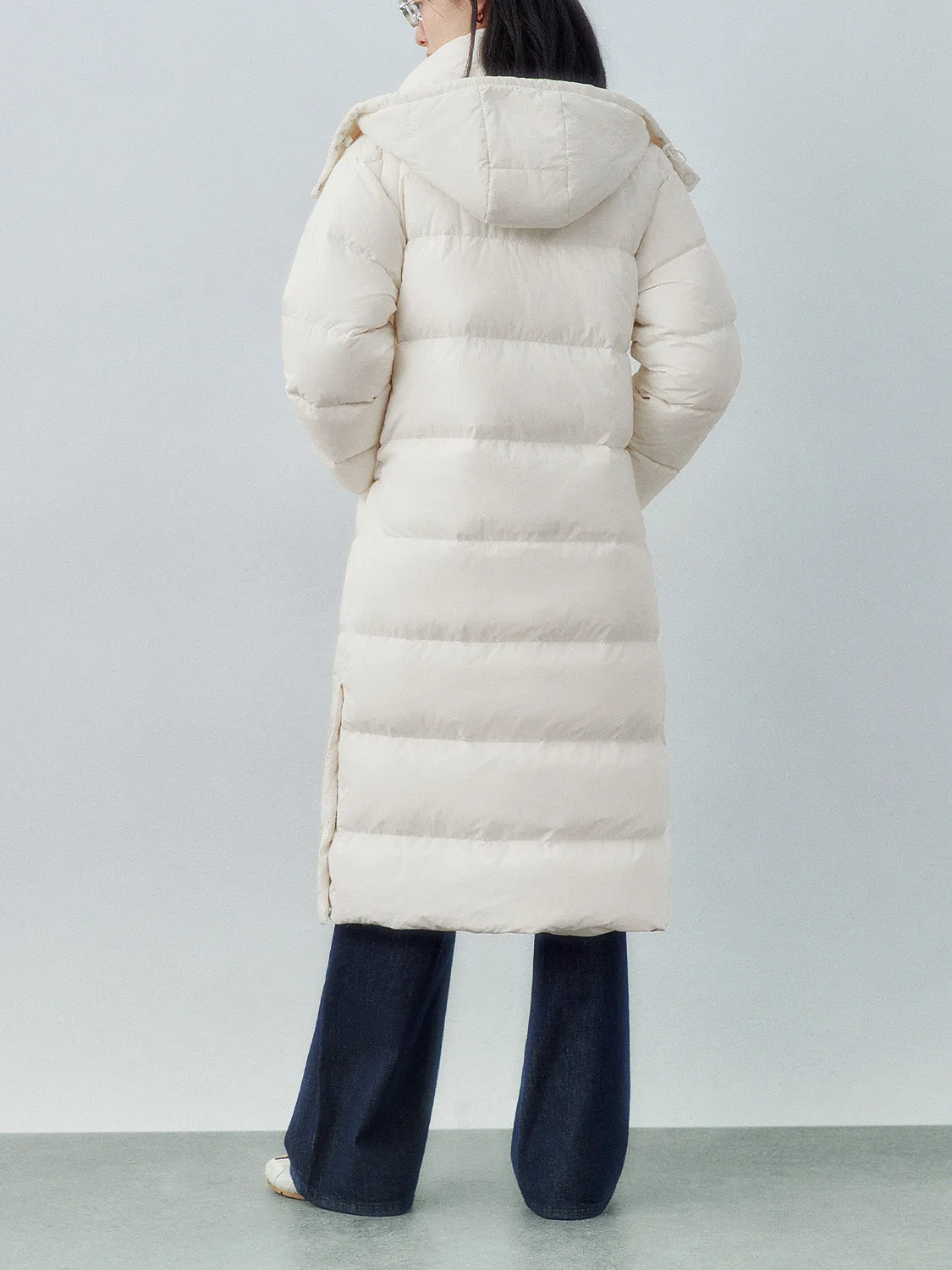 Padded Down Puffer Maxi Coats sold by Urban Revivo product image thumbnail 3
