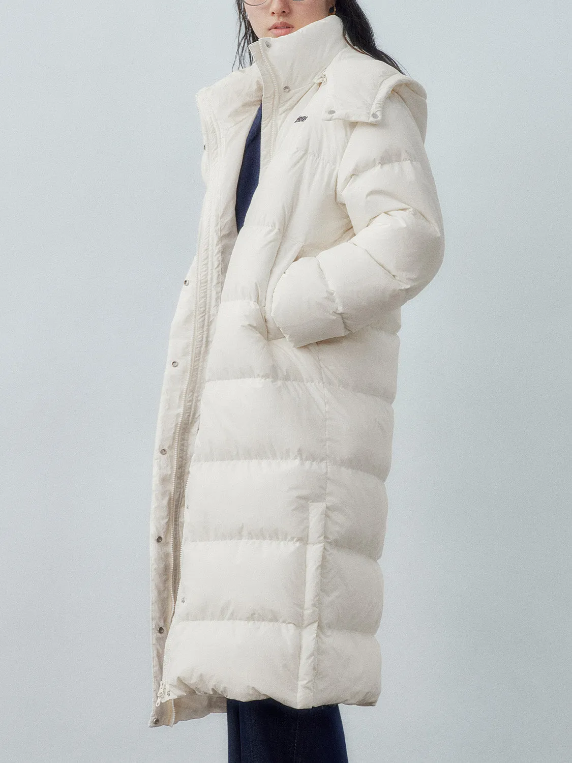 Padded Down Puffer Maxi Coats sold by Urban Revivo product image thumbnail 2