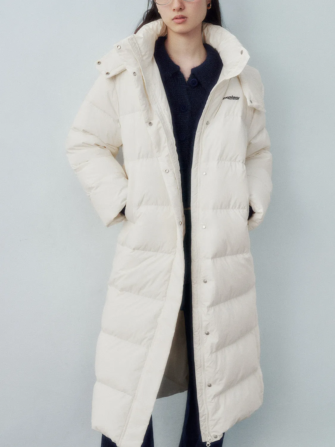Padded Down Puffer Maxi Coats sold by Urban Revivo product image thumbnail 4
