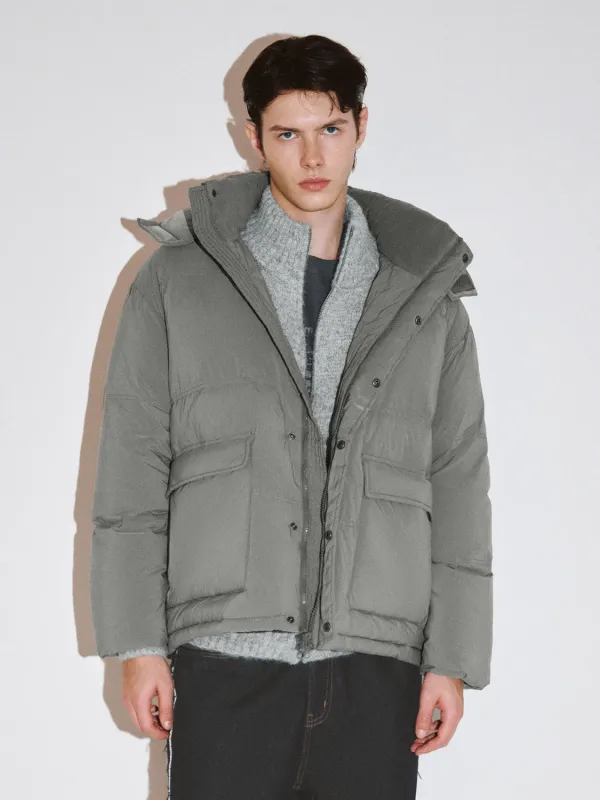 Quilted Down Outerwear Puffer Jackets sold by Urban Revivo