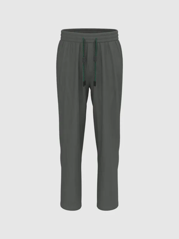 Drawstring Straight Pants sold by Urban Revivo