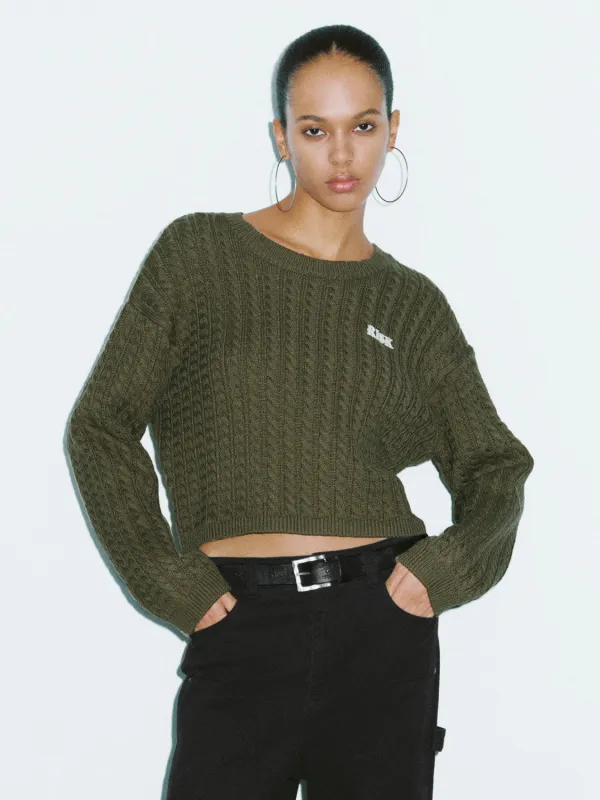 Cable Knitted T-Shirts sold by Urban Revivo