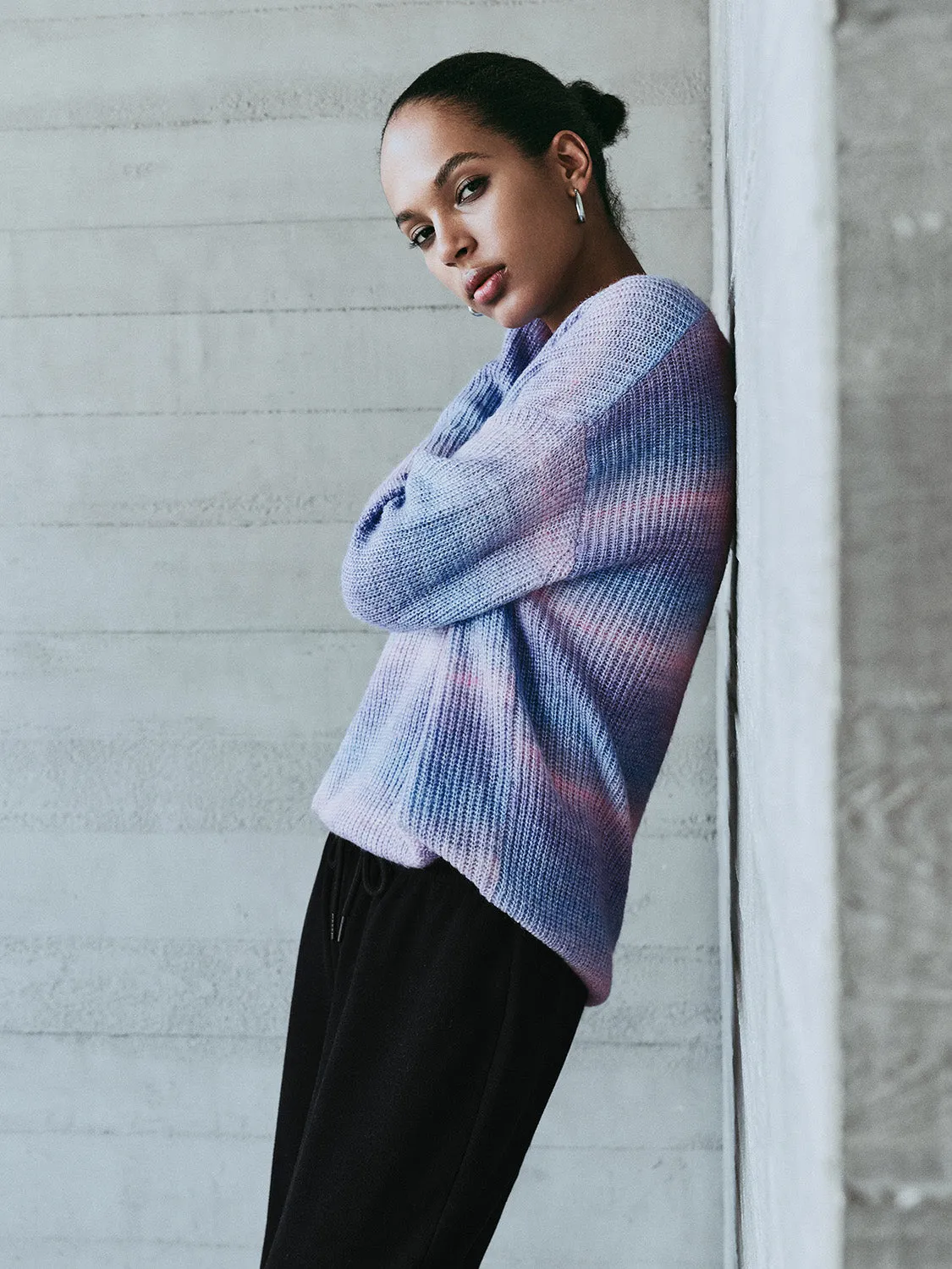 Crew Neck Striped Knitted T-Shirts sold by Urban Revivo product image thumbnail 2