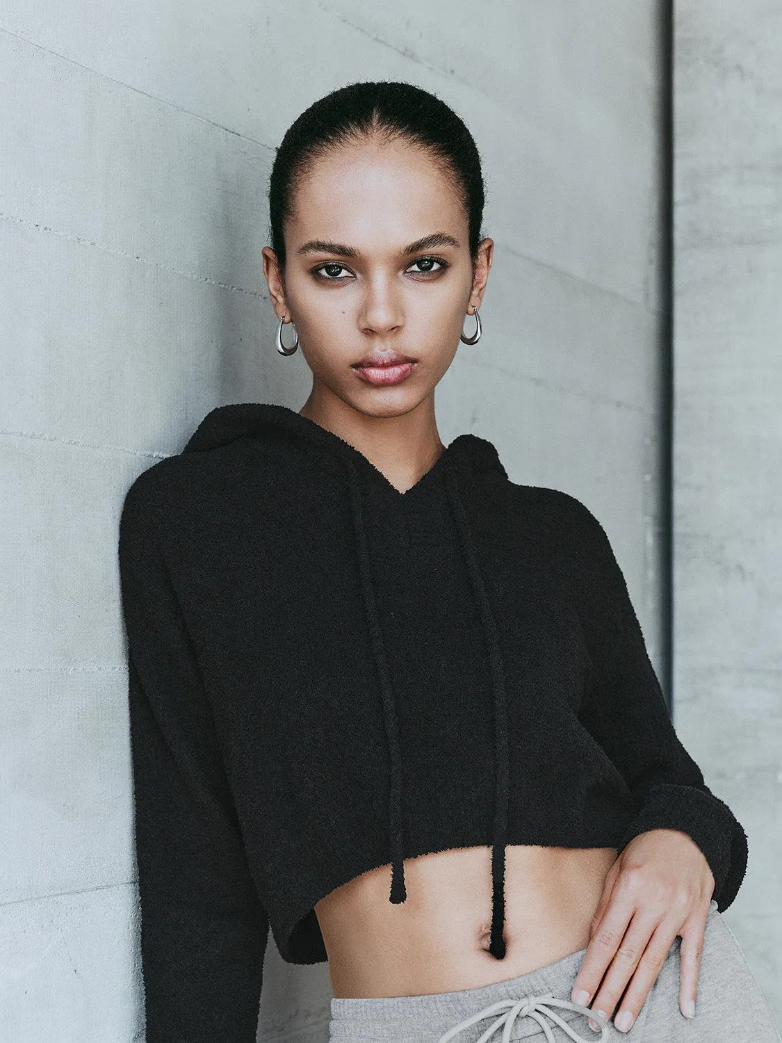 Hoodie Knitted T-Shirts sold by Urban Revivo product image thumbnail 5