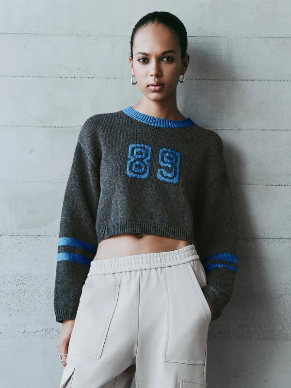 Cropped Knitted T-Shirts sold by Urban Revivo
