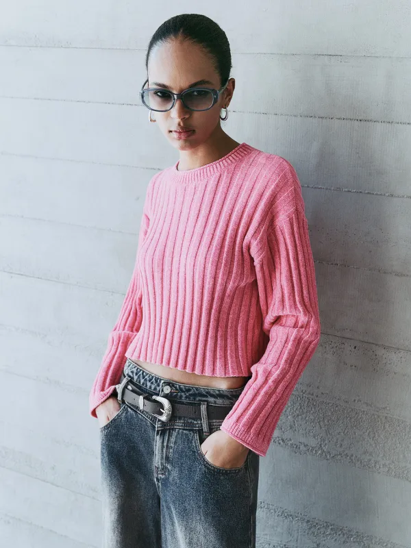 Rib Knitted T-Shirts sold by Urban Revivo