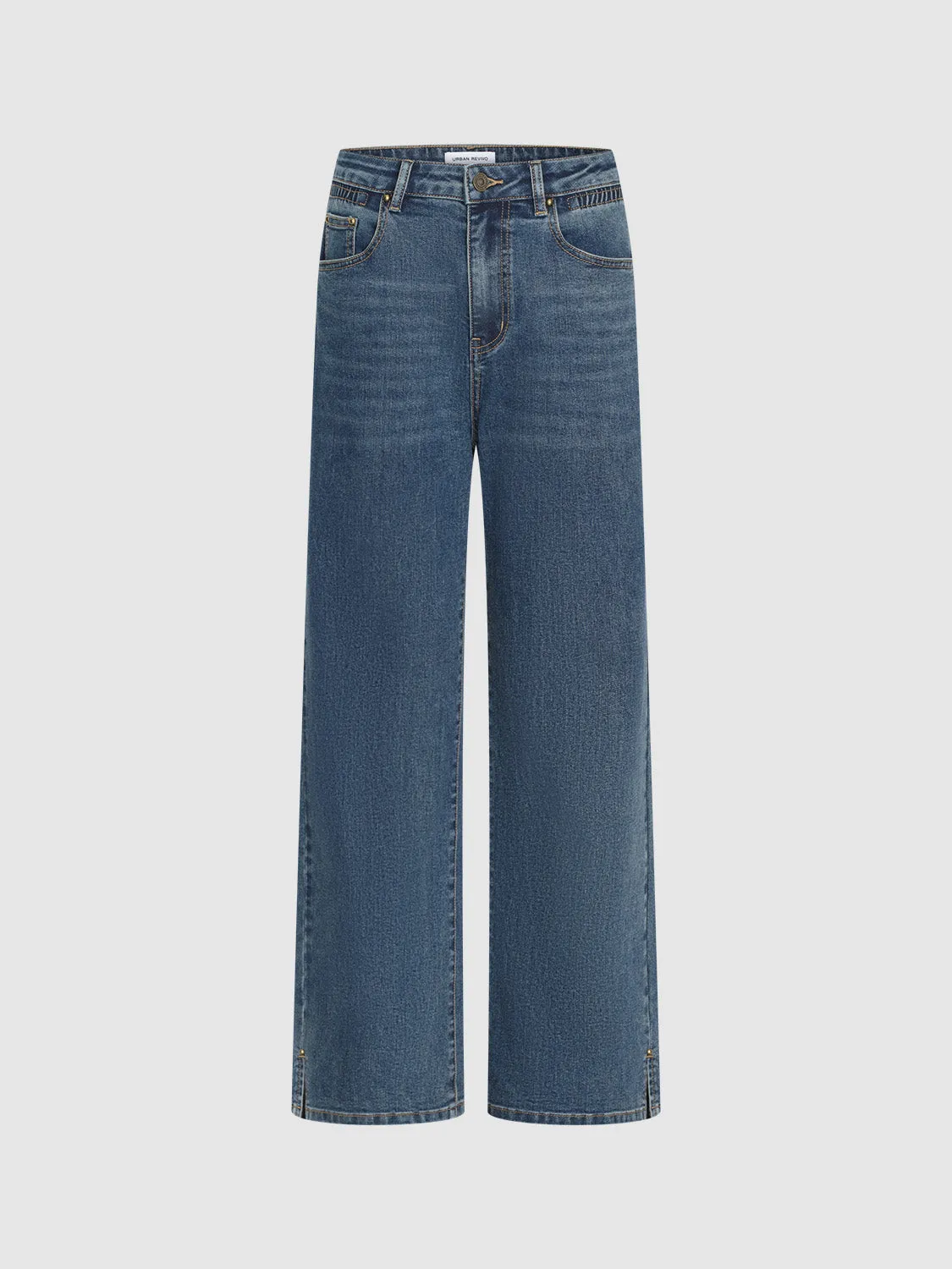 Straight Denim Jeans sold by Urban Revivo