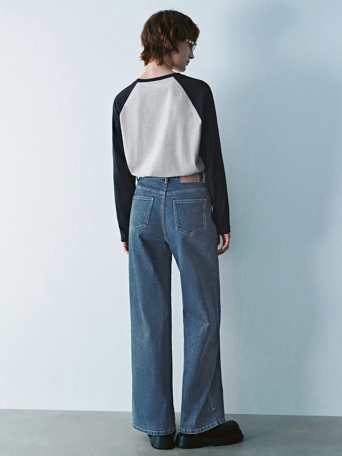 Straight Denim Jeans sold by Urban Revivo product image thumbnail 4