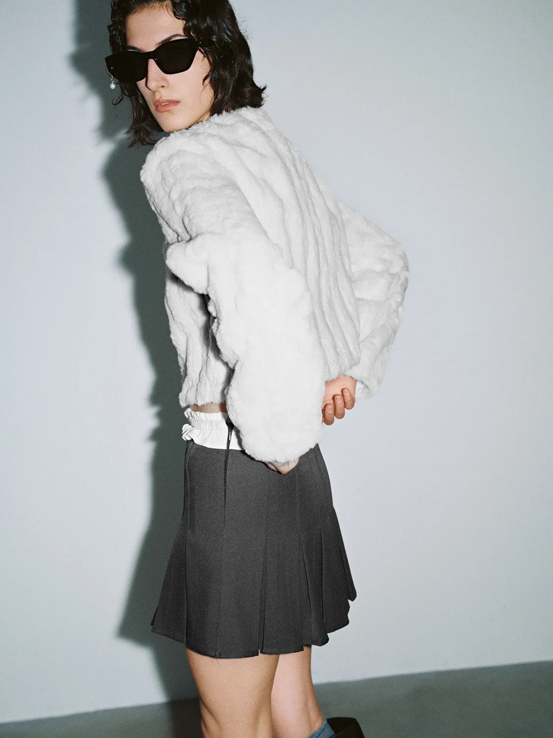 Regular Fur Coats sold by Urban Revivo product image thumbnail 2