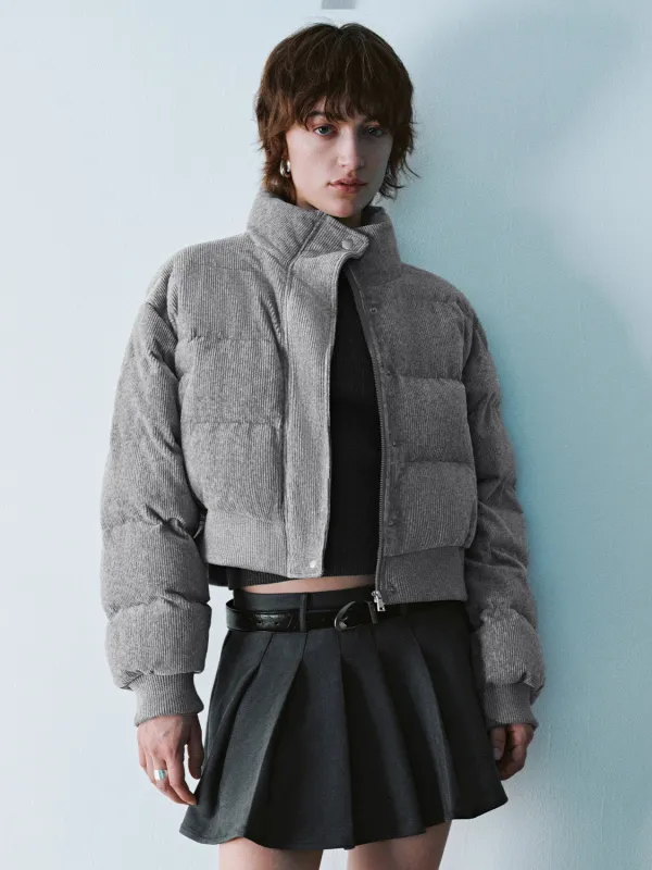 Cropped Padded Coats sold by Urban Revivo