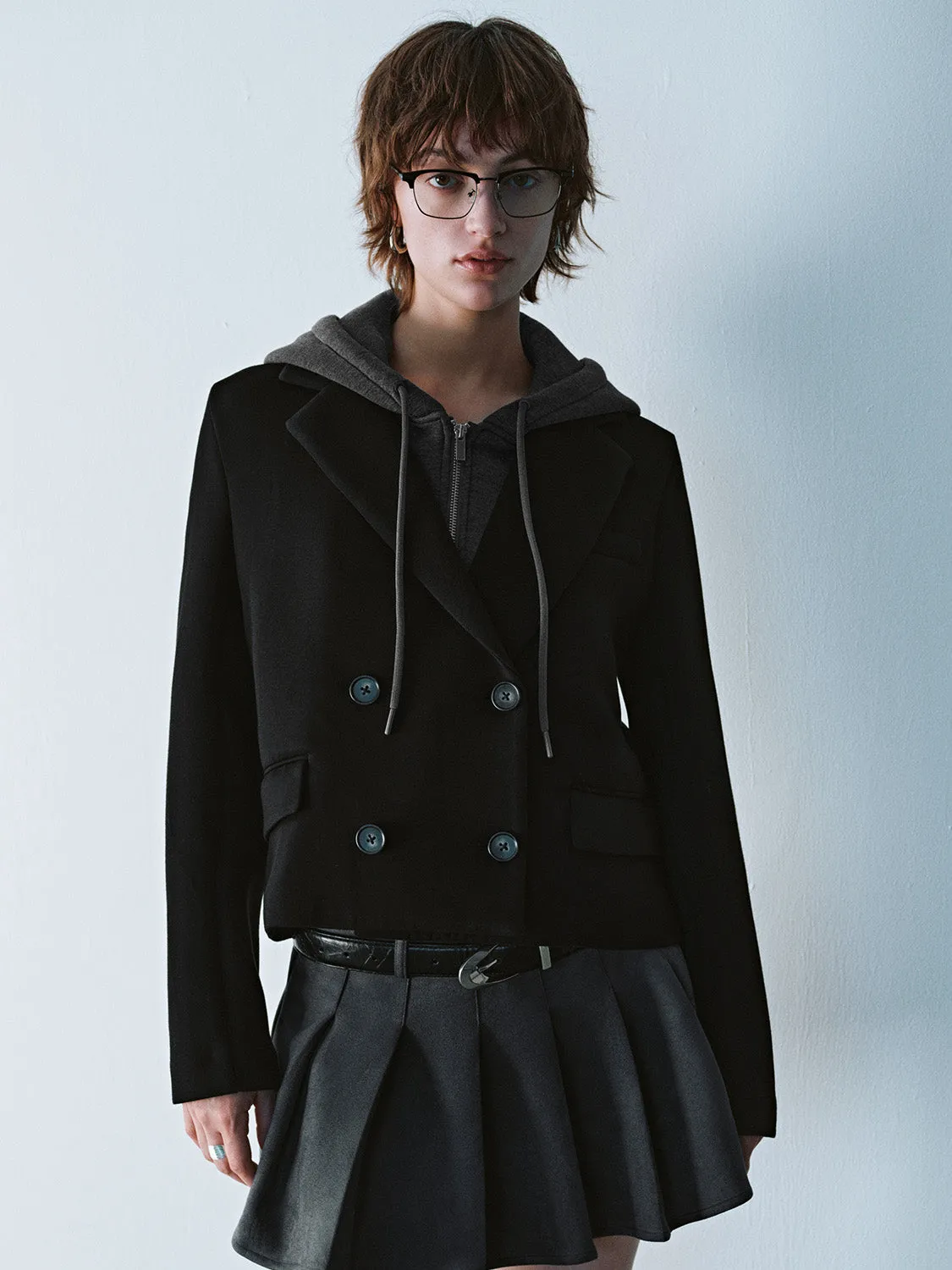 Double Breasted Hoodie Jackets sold by Urban Revivo