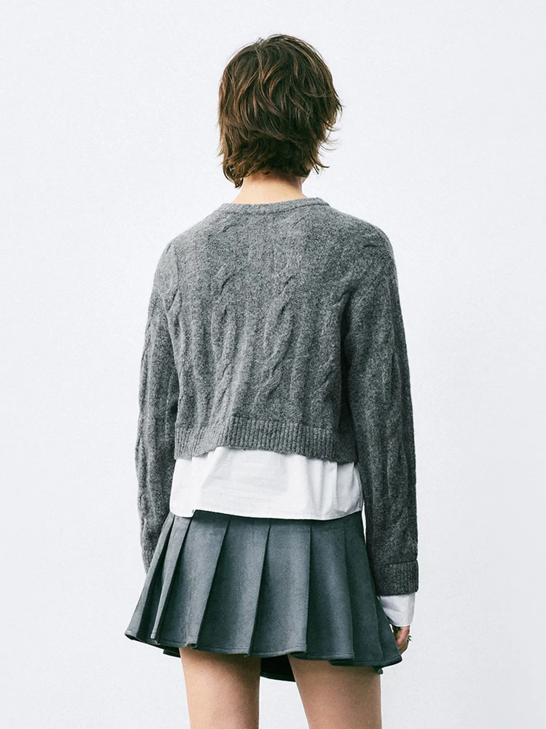 Crew Neck Knitted T-Shirts sold by Urban Revivo product image thumbnail 2