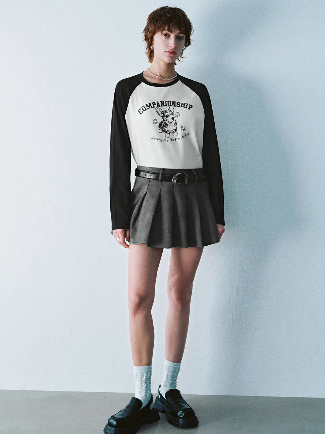 Crew Neck Loose T-Shirts sold by Urban Revivo product image thumbnail 4