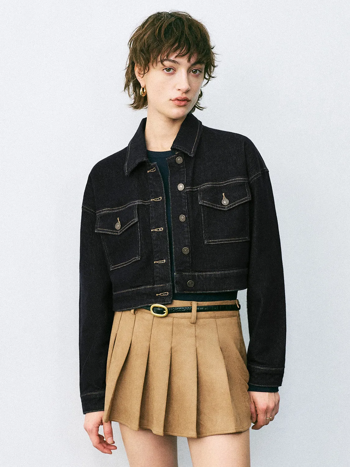 Button Up Denim Jackets sold by Urban Revivo