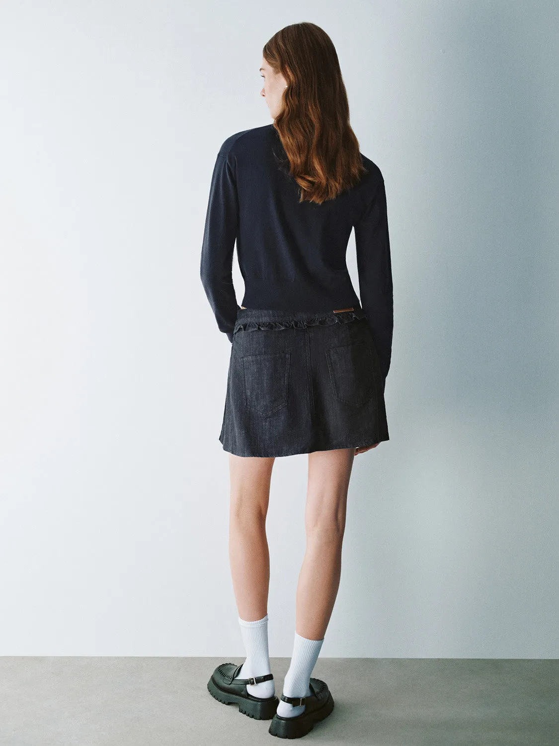 Straight Knitted T-Shirts sold by Urban Revivo product image thumbnail 3