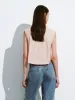 Cropped Sleeveless Overhead Shirt sold by Urban Revivo