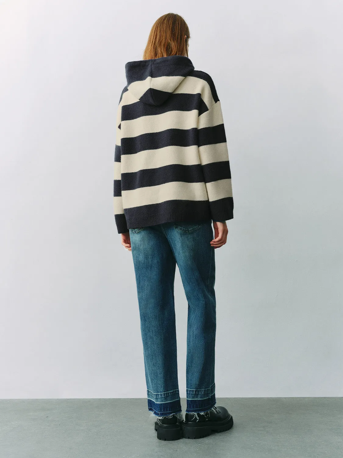 Loose Knitted Hooded sold by Urban Revivo product image thumbnail 3