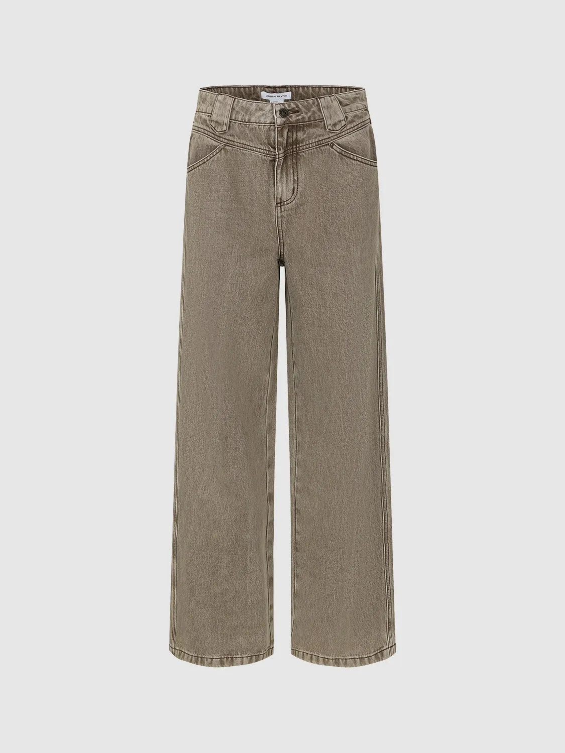 Wide-Leg Jeans sold by Urban Revivo