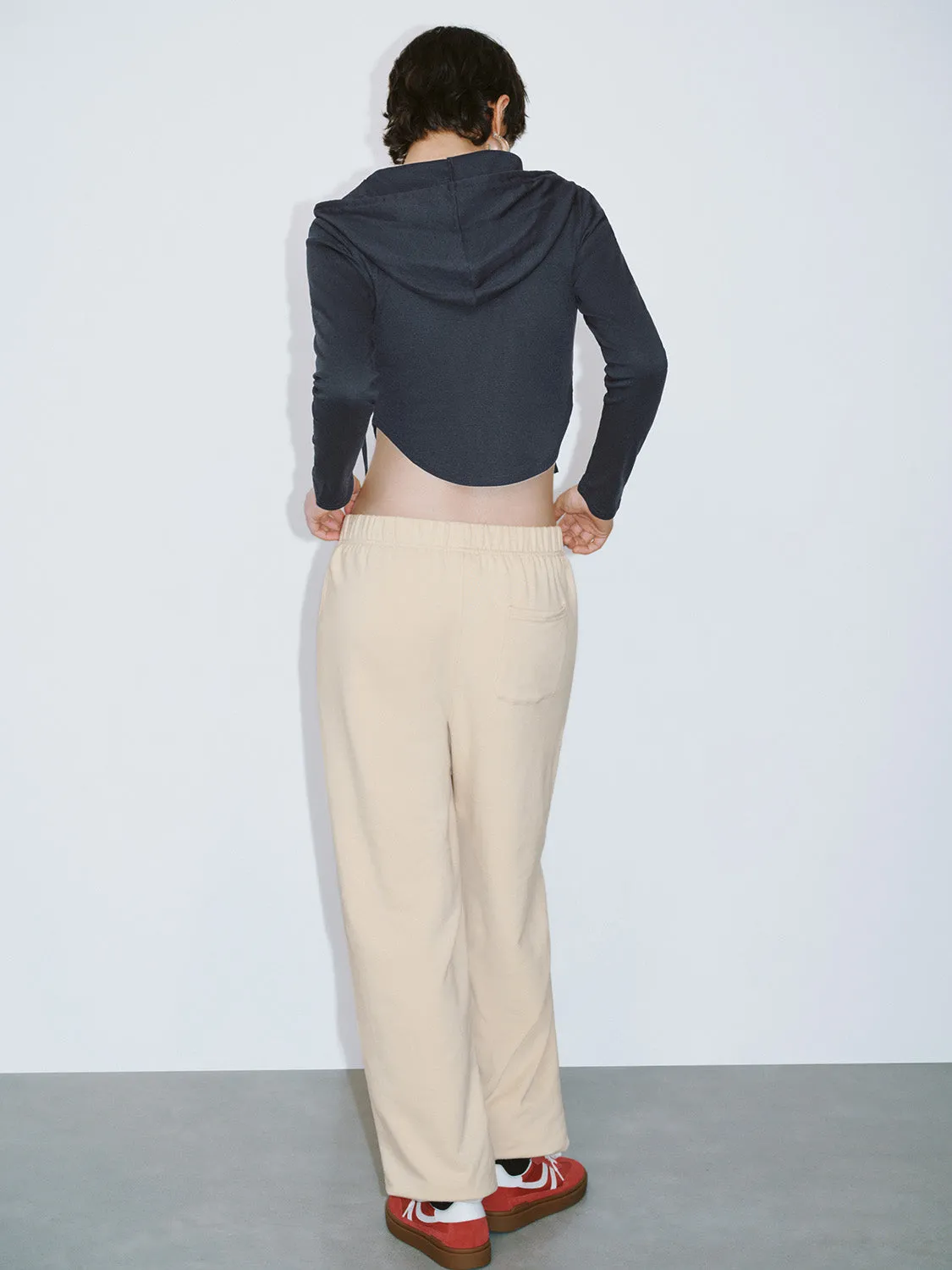 Elastic Waist Loose Jogger Pants sold by Urban Revivo product image thumbnail 4