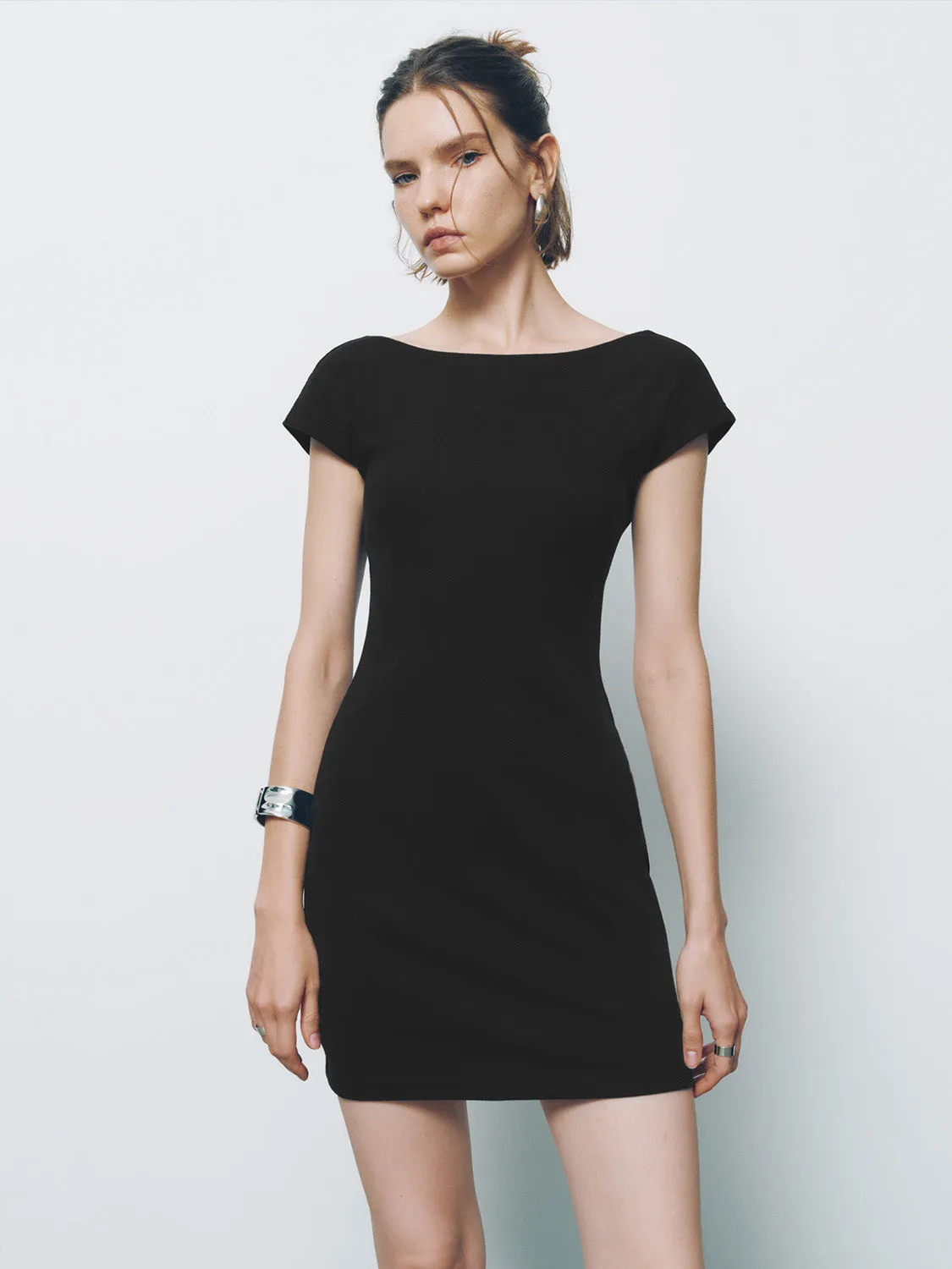 Sleeveless Crew Neck Skinny Dress sold by Urban Revivo
