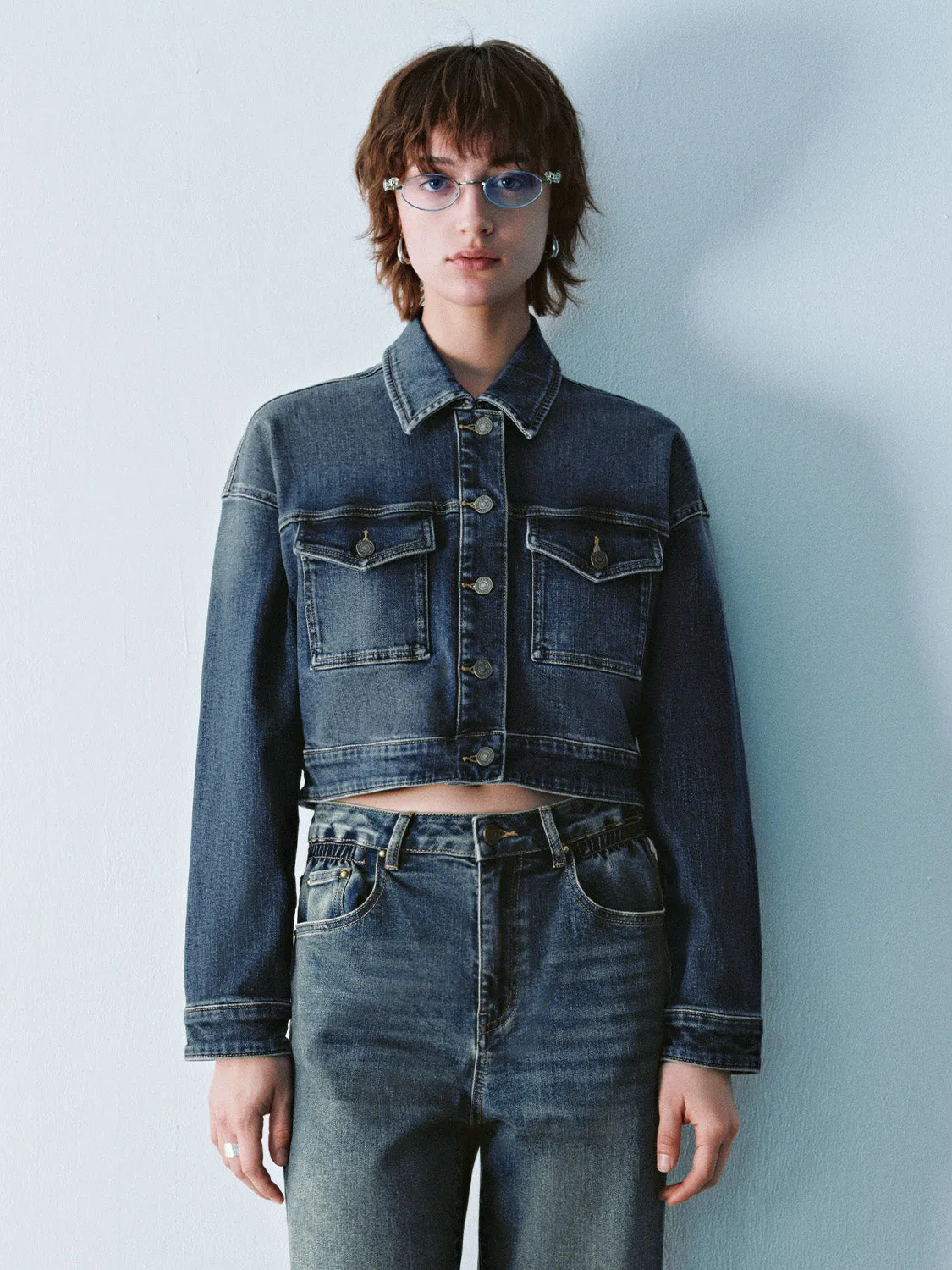 Cropped Denim Jackets sold by Urban Revivo