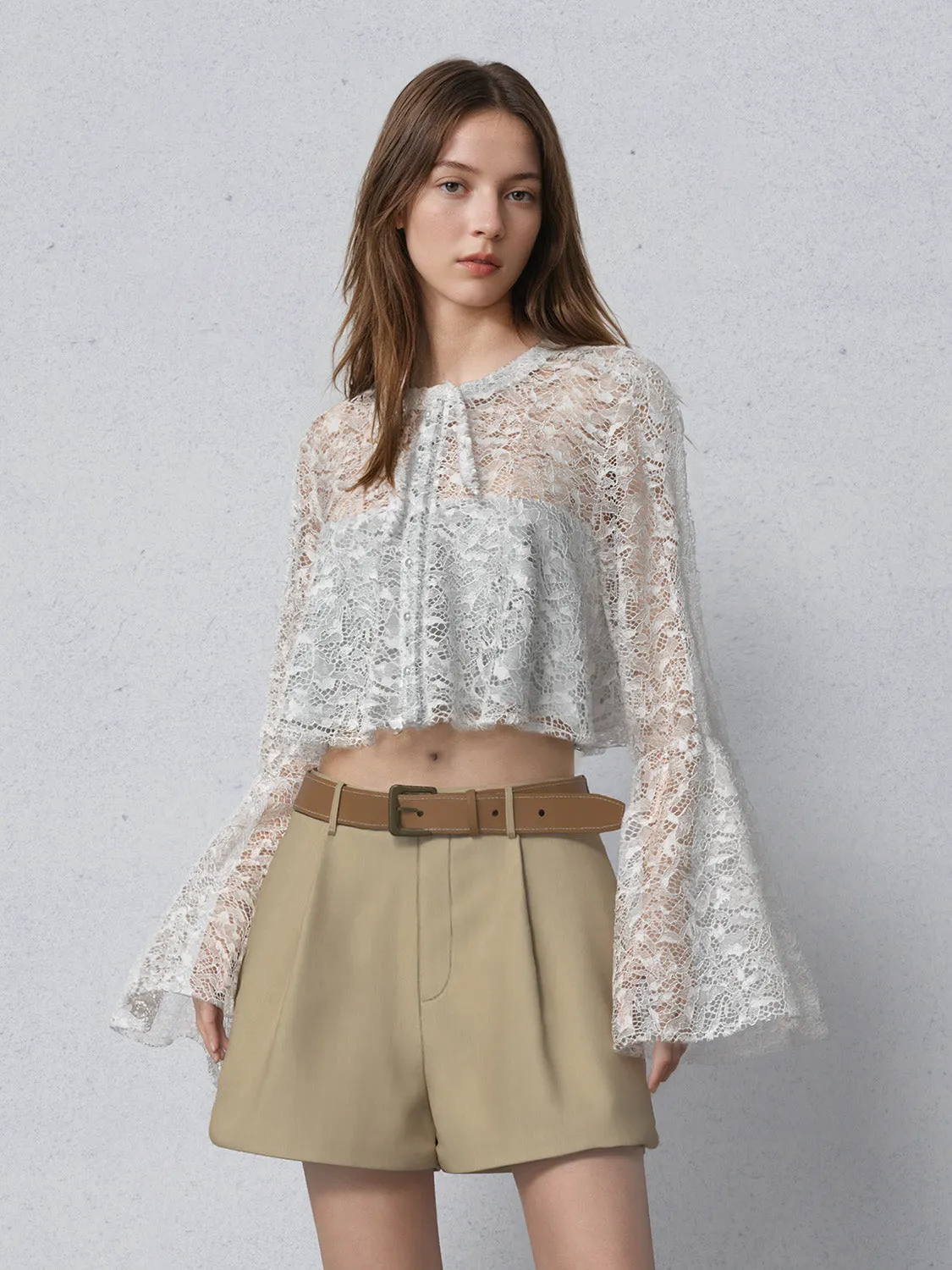 Belted Mini Shorts sold by Urban Revivo product image thumbnail 2