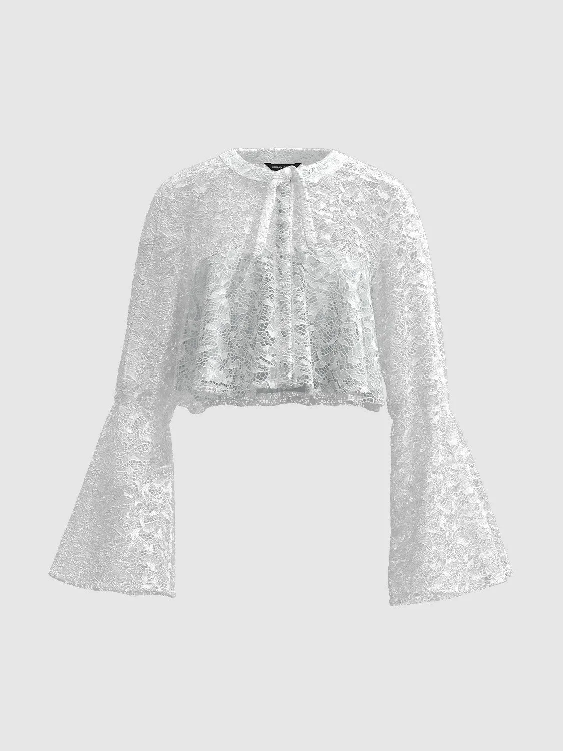 Flared Sleeve Lace Blouses sold by Urban Revivo