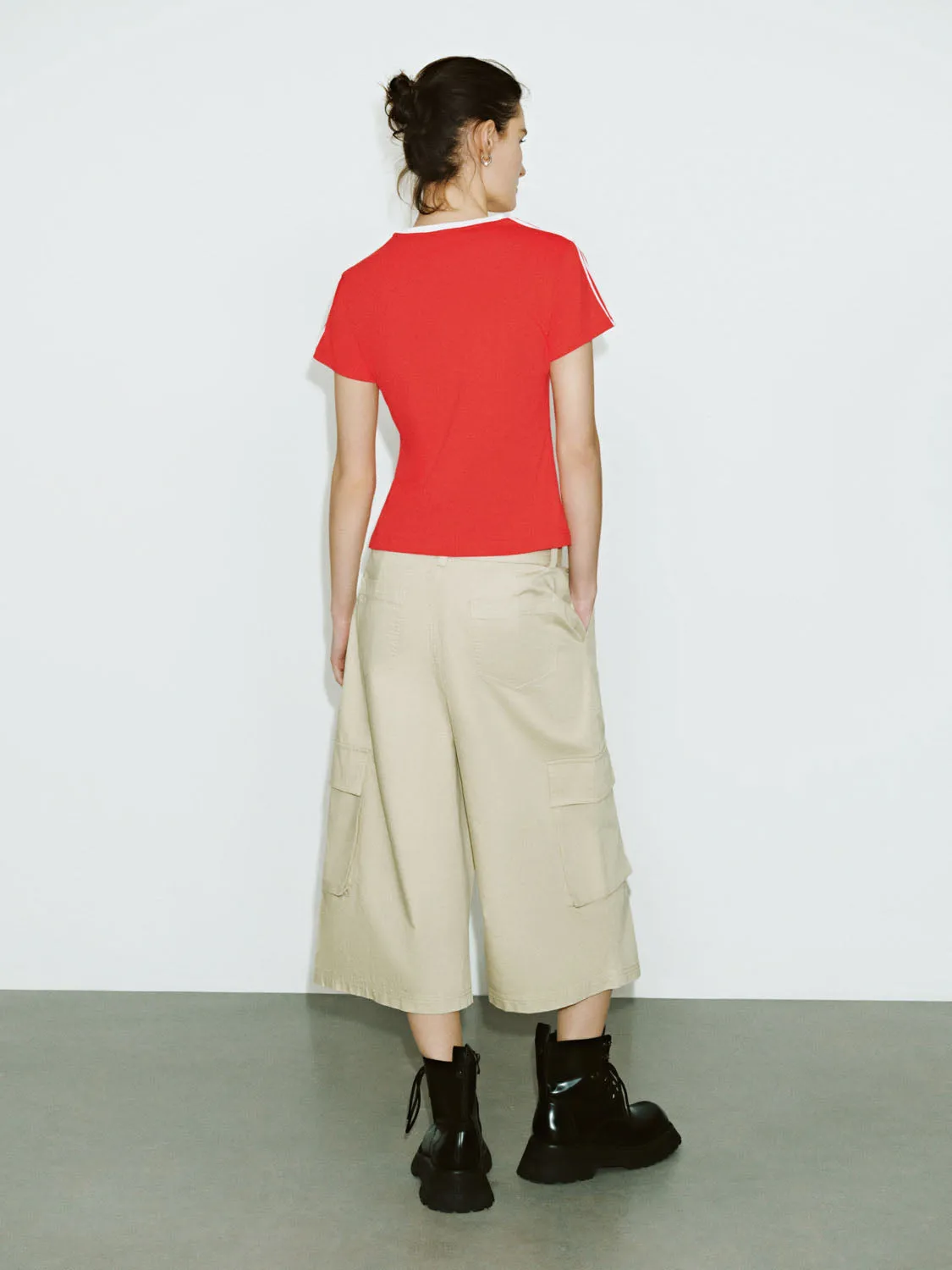 Wide-Leg Pants sold by Urban Revivo product image thumbnail 5