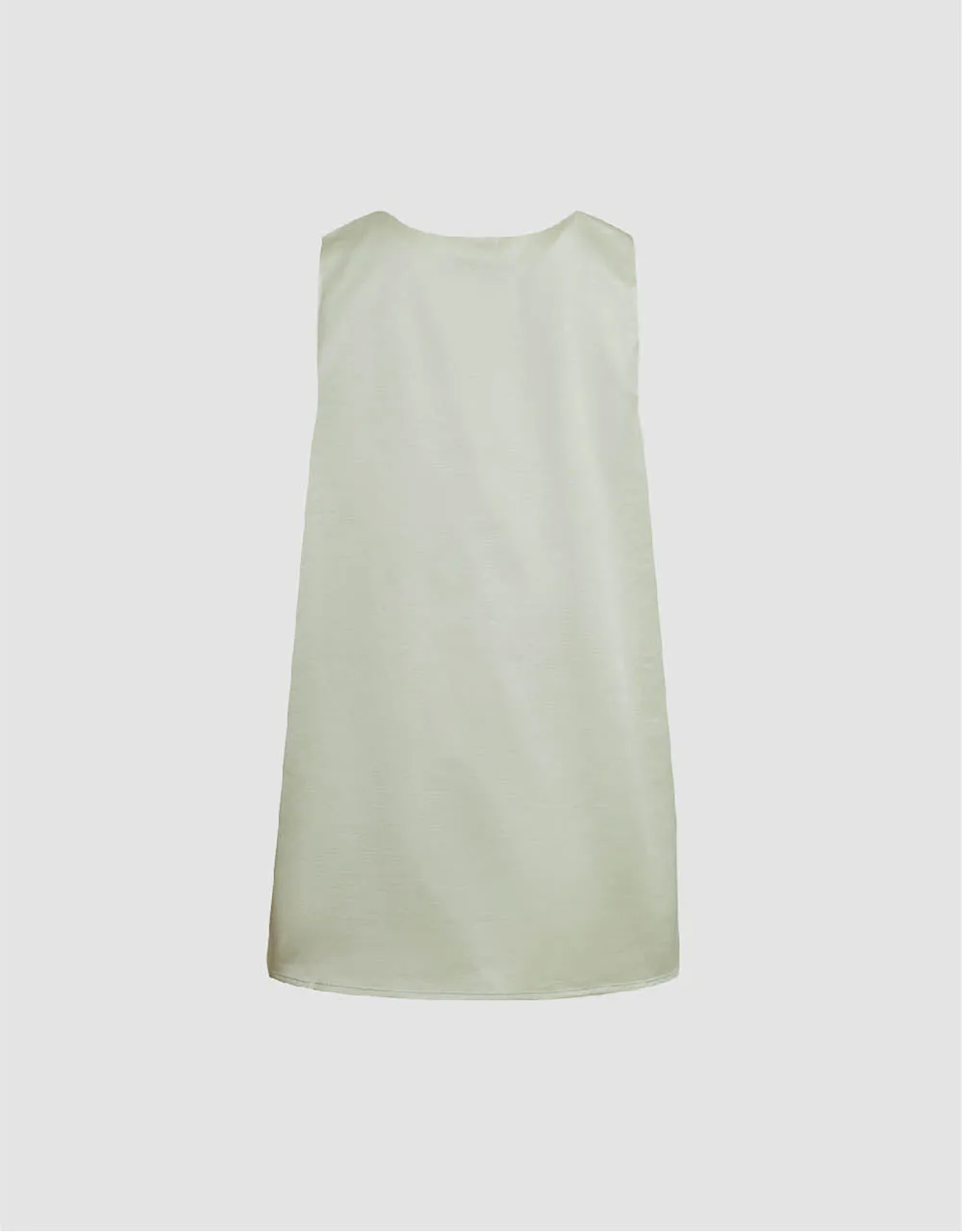 Sleeveless U Neck Overhead Shirt sold by Urban Revivo product image thumbnail 5