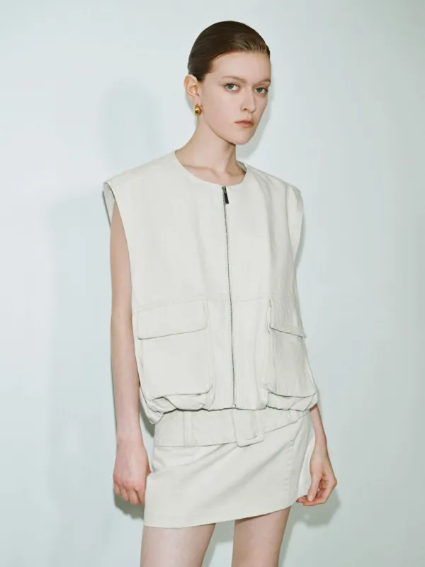 Sleeveless Denim Jackets made by Urban Revivo