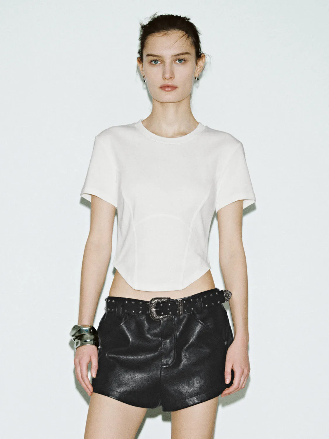 Skinny Short Sleeve T-Shirts sold by Urban Revivo