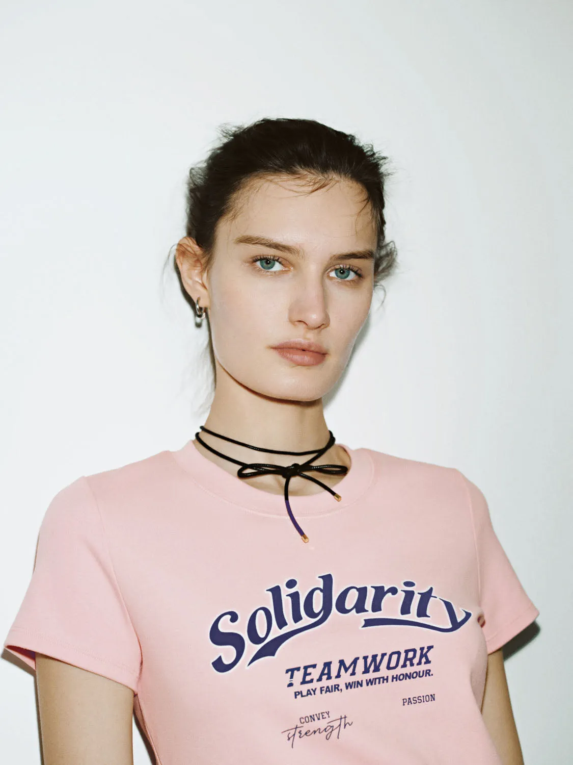 Skinny Short Sleeve T-Shirts sold by Urban Revivo product image thumbnail 4