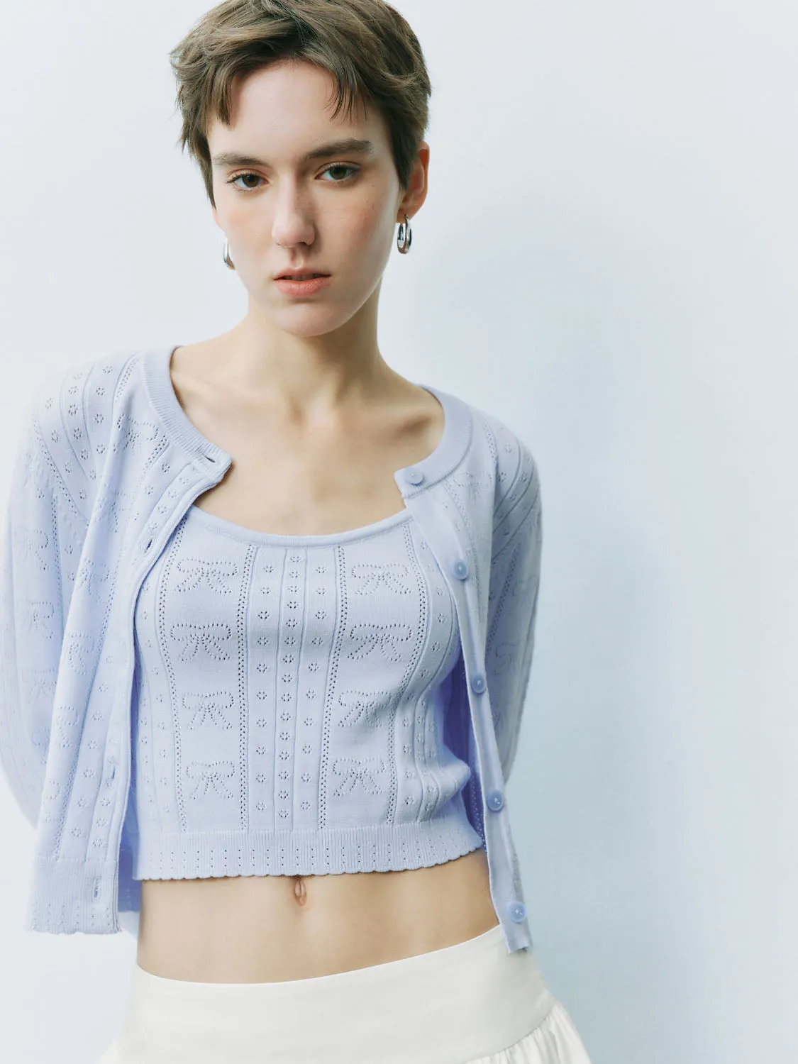 Skinny Knitted Cardigans sold by Urban Revivo product image thumbnail 2