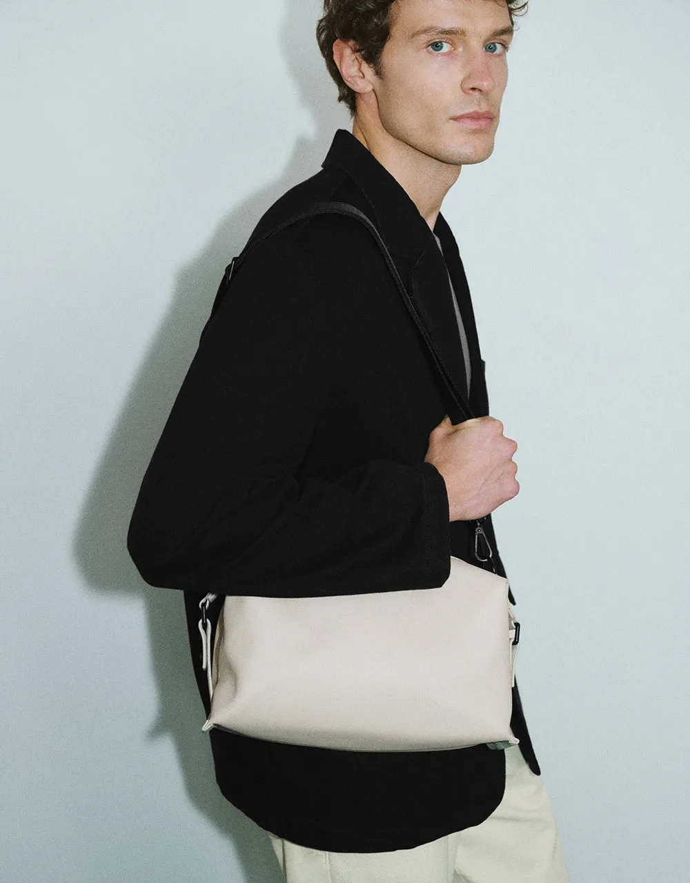 Single Breasted Denim Blazer Jacket sold by Urban Revivo product image thumbnail 2