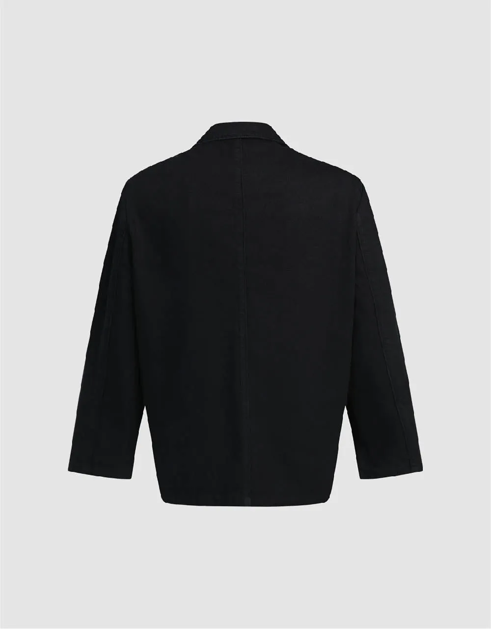 Single Breasted Denim Blazer Jacket sold by Urban Revivo product image thumbnail 5