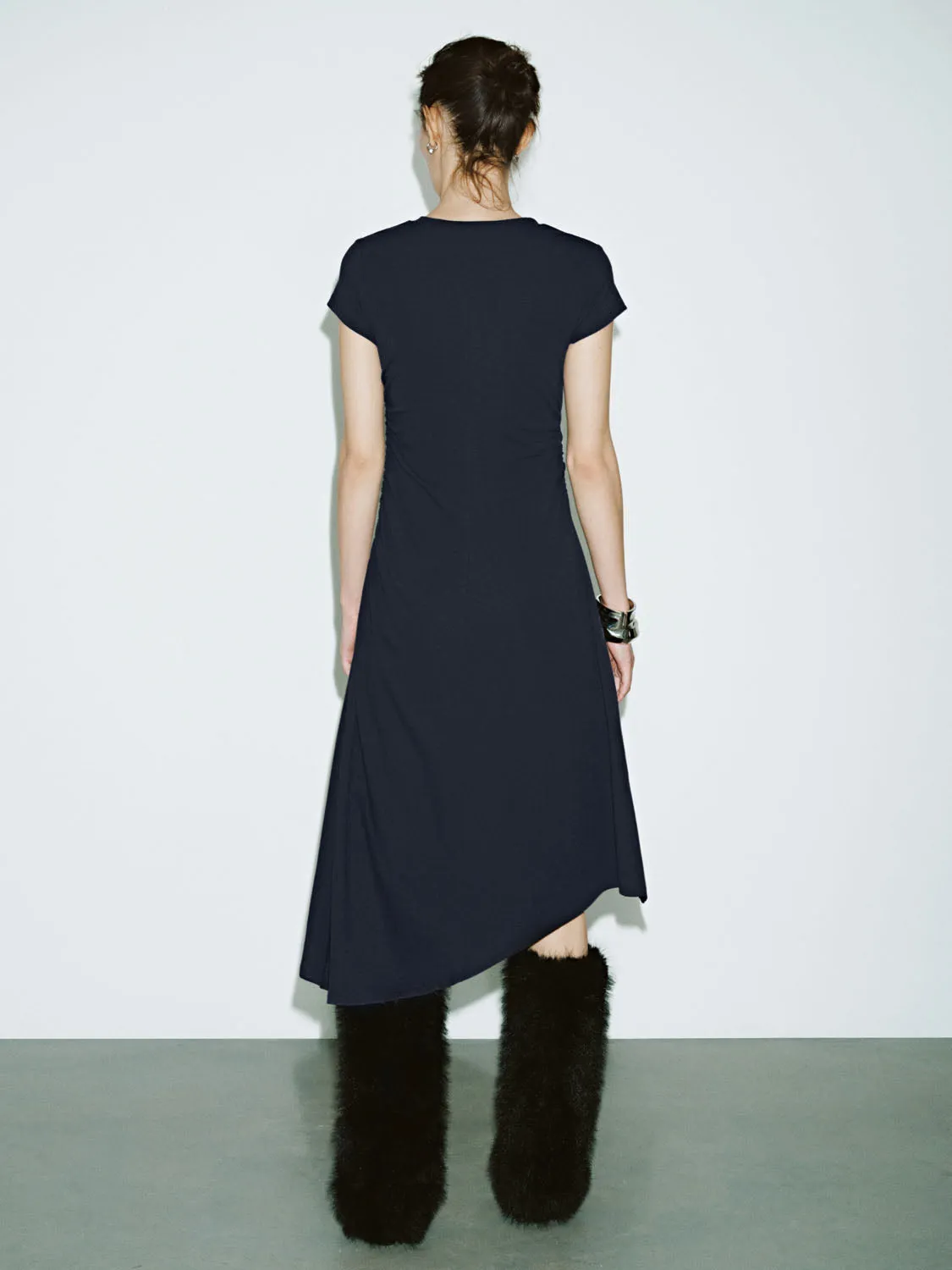 Short Sleeve A-Line Dresses sold by Urban Revivo product image thumbnail 3