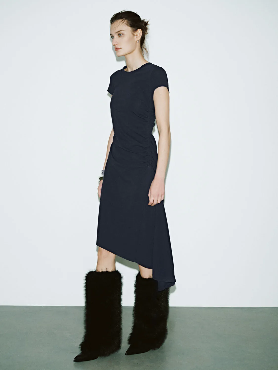 Short Sleeve A-Line Dresses sold by Urban Revivo product image thumbnail 2