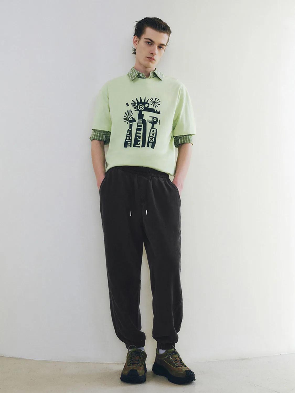 Printed Short Sleeve T-Shirts sold by Urban Revivo product image thumbnail 4