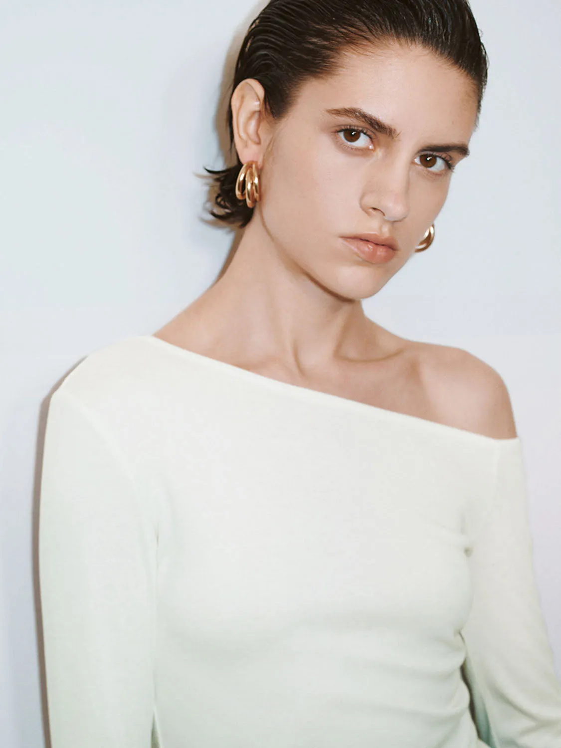 One Shoulder Skinny T-Shirts sold by Urban Revivo product image thumbnail 5