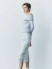 One Shoulder Knitted T-Shirts sold by Urban Revivo