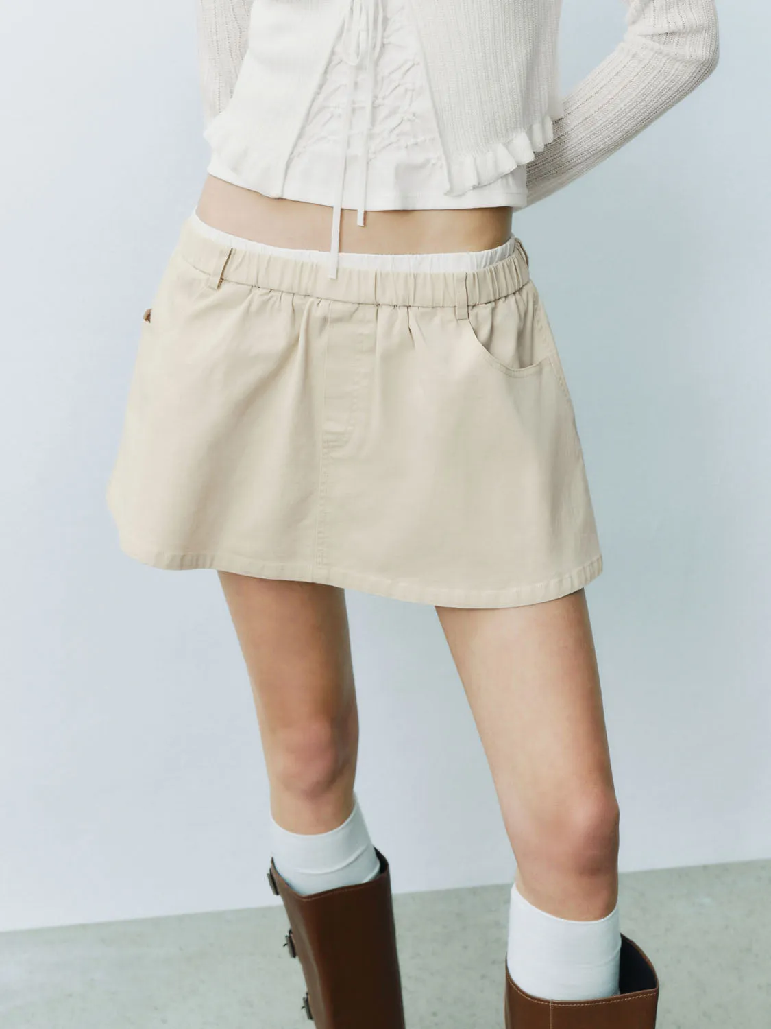 Mini A-Line Skirts sold by Urban Revivo product image thumbnail 3