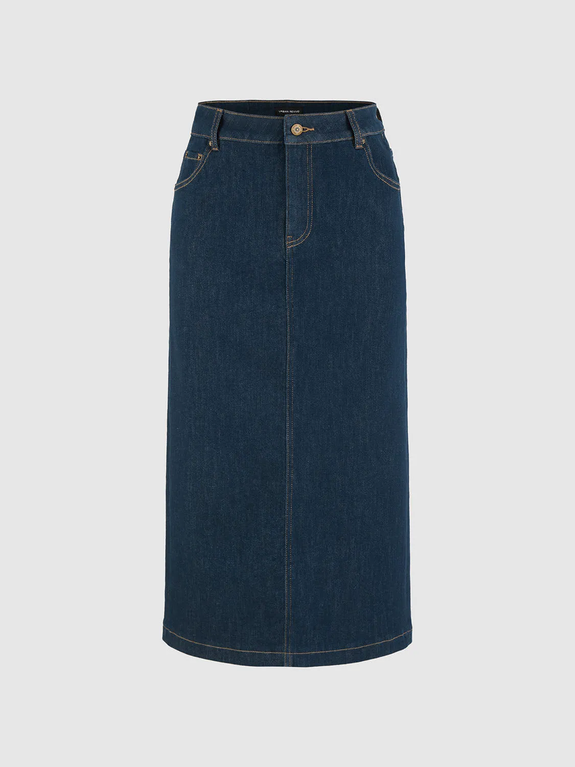 Midi Denim Skirts sold by Urban Revivo