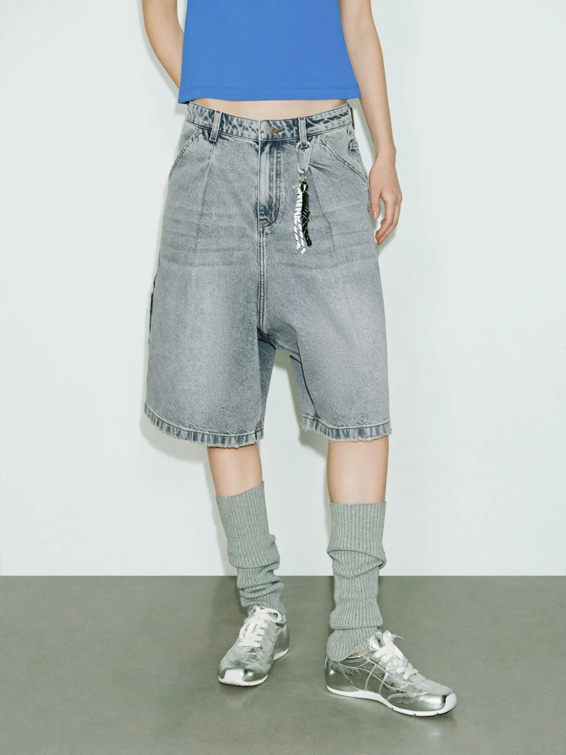 Midi Denim Jeans sold by Urban Revivo product image thumbnail 2