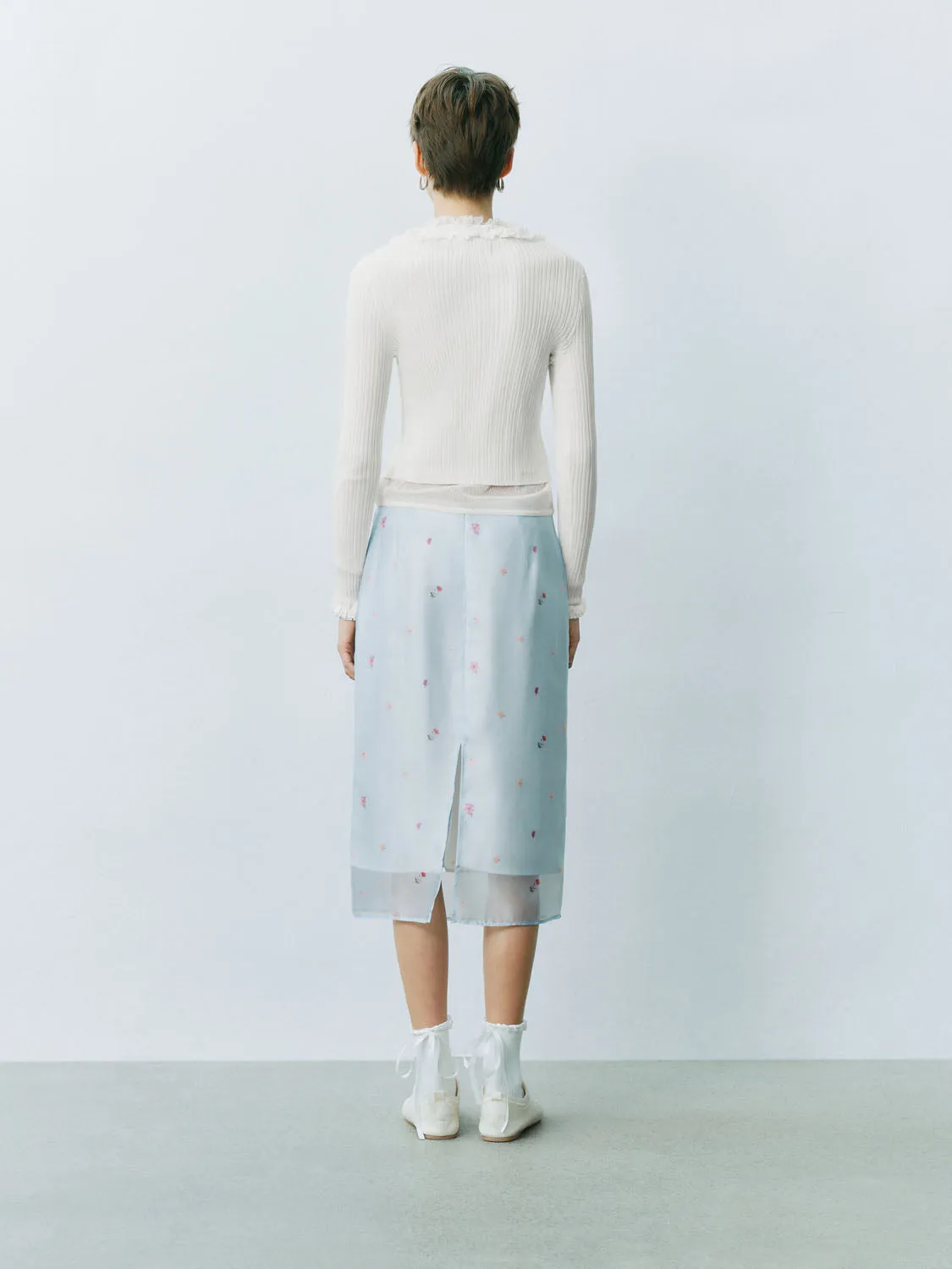 Lace Up Front Knitted Cardigans sold by Urban Revivo product image thumbnail 3